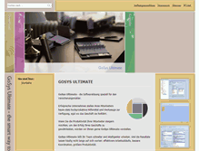 Tablet Screenshot of gosys.de
